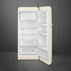 Retro-Style Refrigerator (9.5 cu ft, Right Hinge) -  Cream