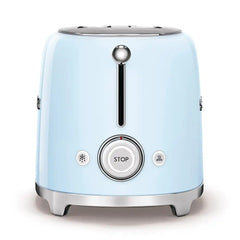 2-Slice Toaster - Retro-Style Pastel Blue